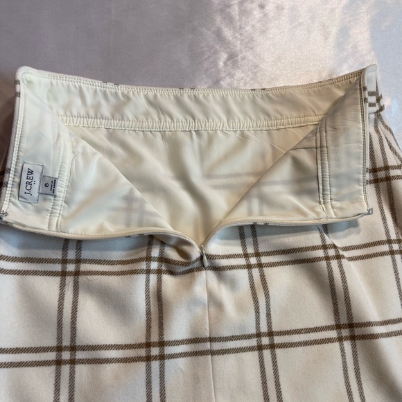 J. Crew Wool blend A Line Mini Skirt - Picture 4 of 4